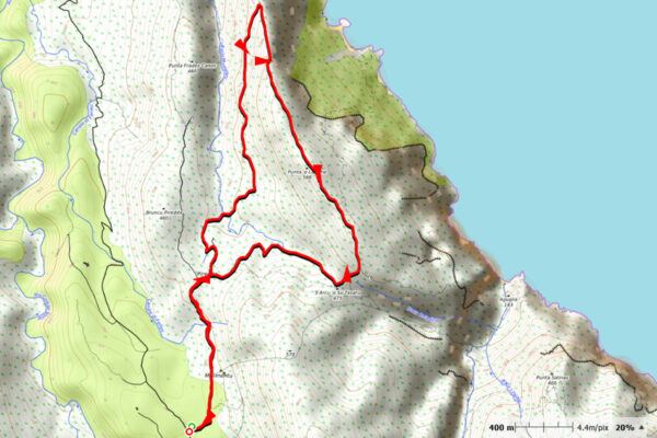 mappa anello serra lattone