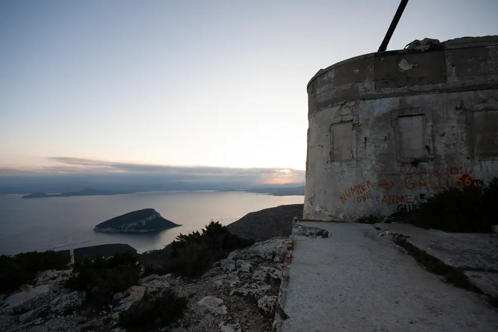 Veduta dal semaforo di Capo Figari