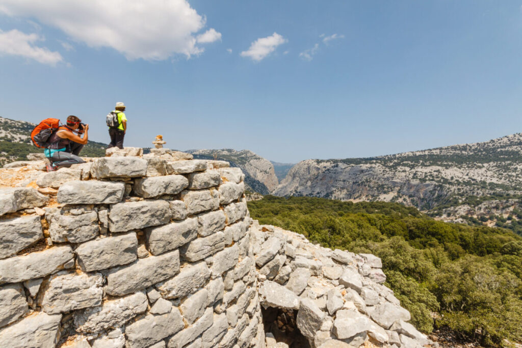 Nuraghe Mereu e vista su Gorropu